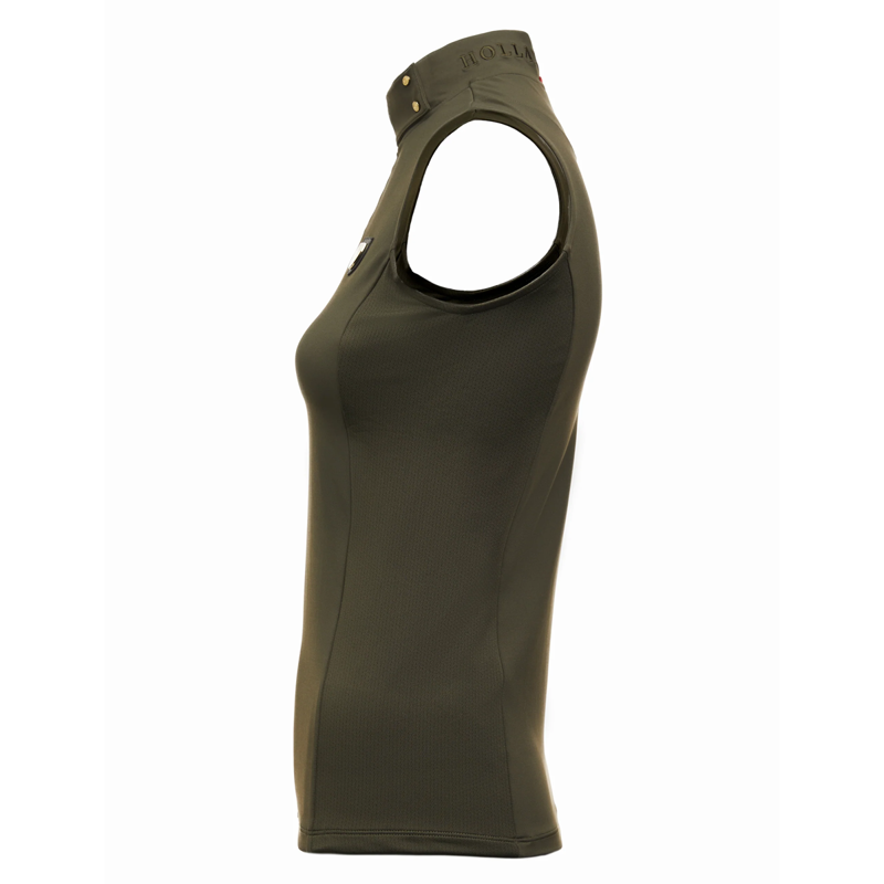 Holland Cooper Elite Sleeveless Base Layer - Olive-6
